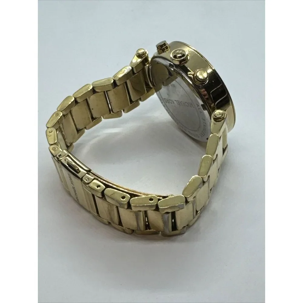 Michael Kors Parker MK5354 Women's Gold Stainless Steel Analog Dial Watch JNA377